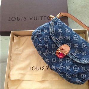 Louis Vuitton denim purse