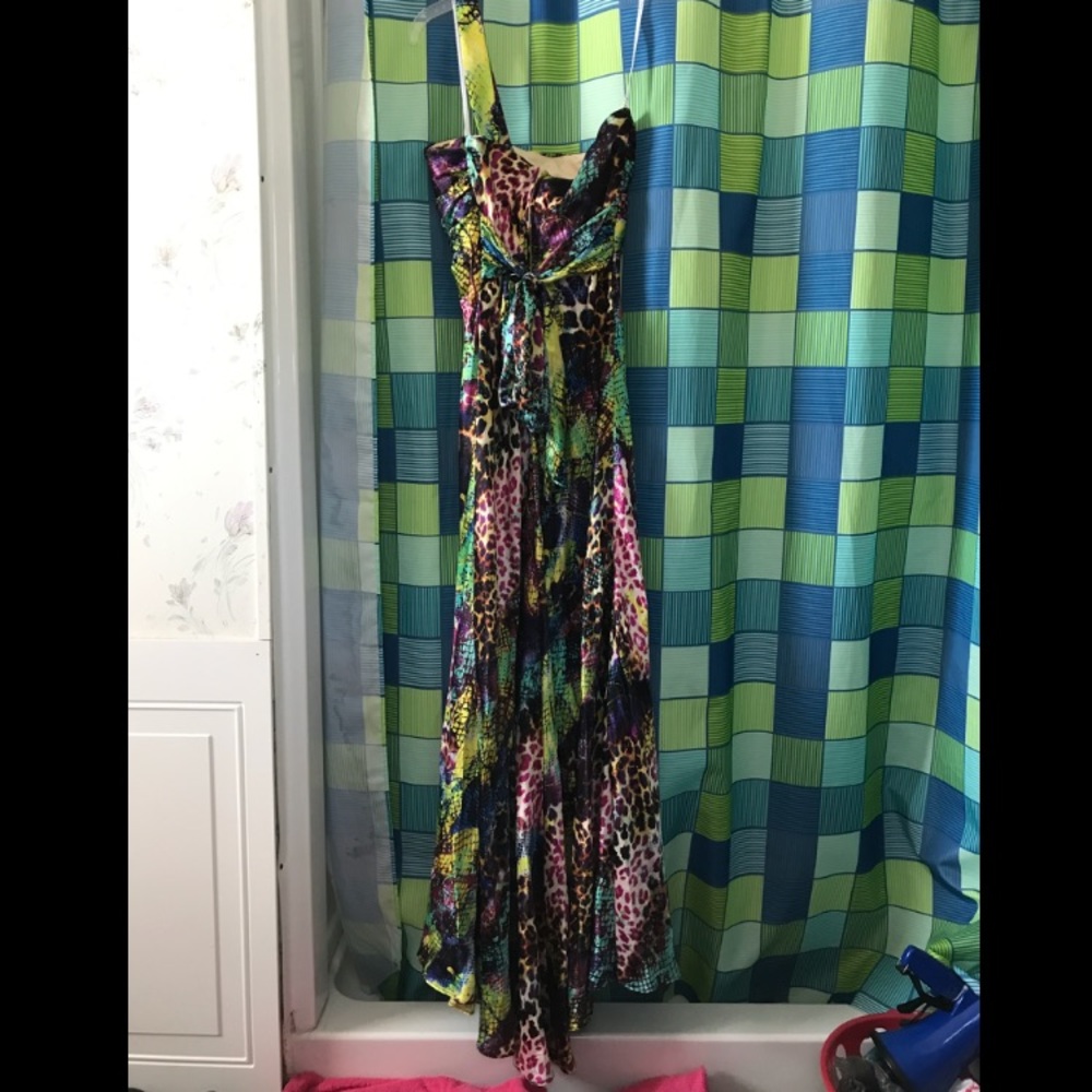 Size 7/8 MultiColored Prom/Cruise/Party Dress