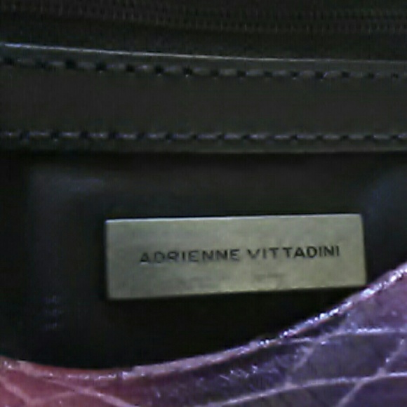SOLD    Adrienne Vittadini Leather Handbag - Picture 2 of 8