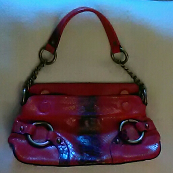 SOLD    Adrienne Vittadini Leather Handbag - Picture 8 of 8