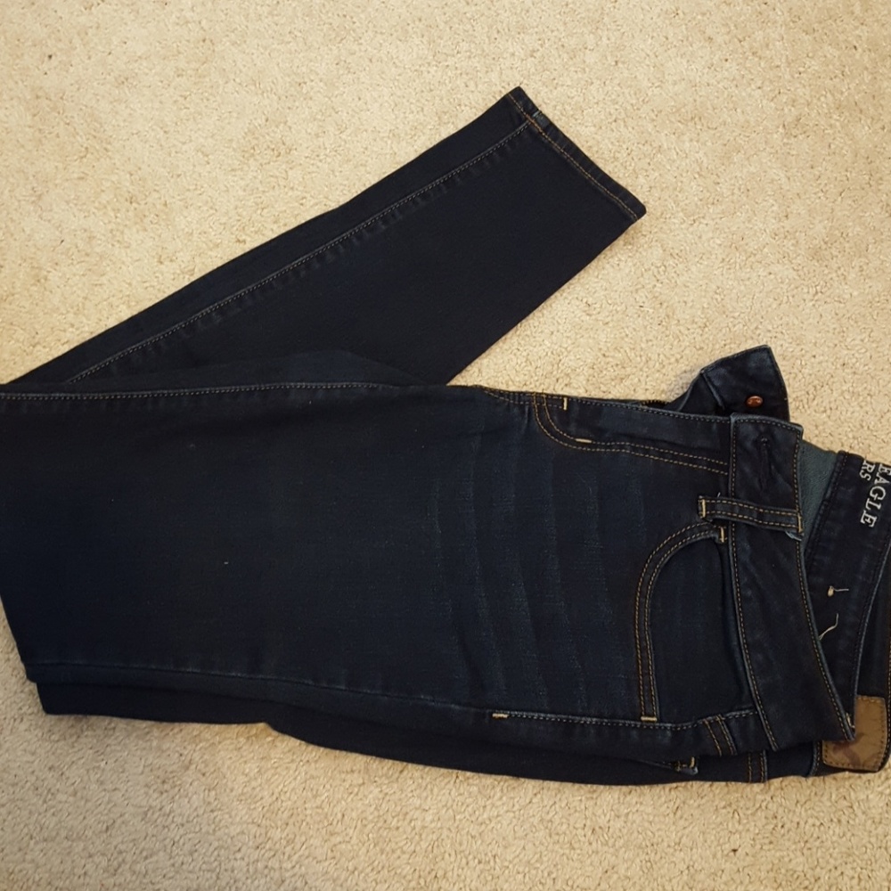 American Eagle Dark Wash Jeggings