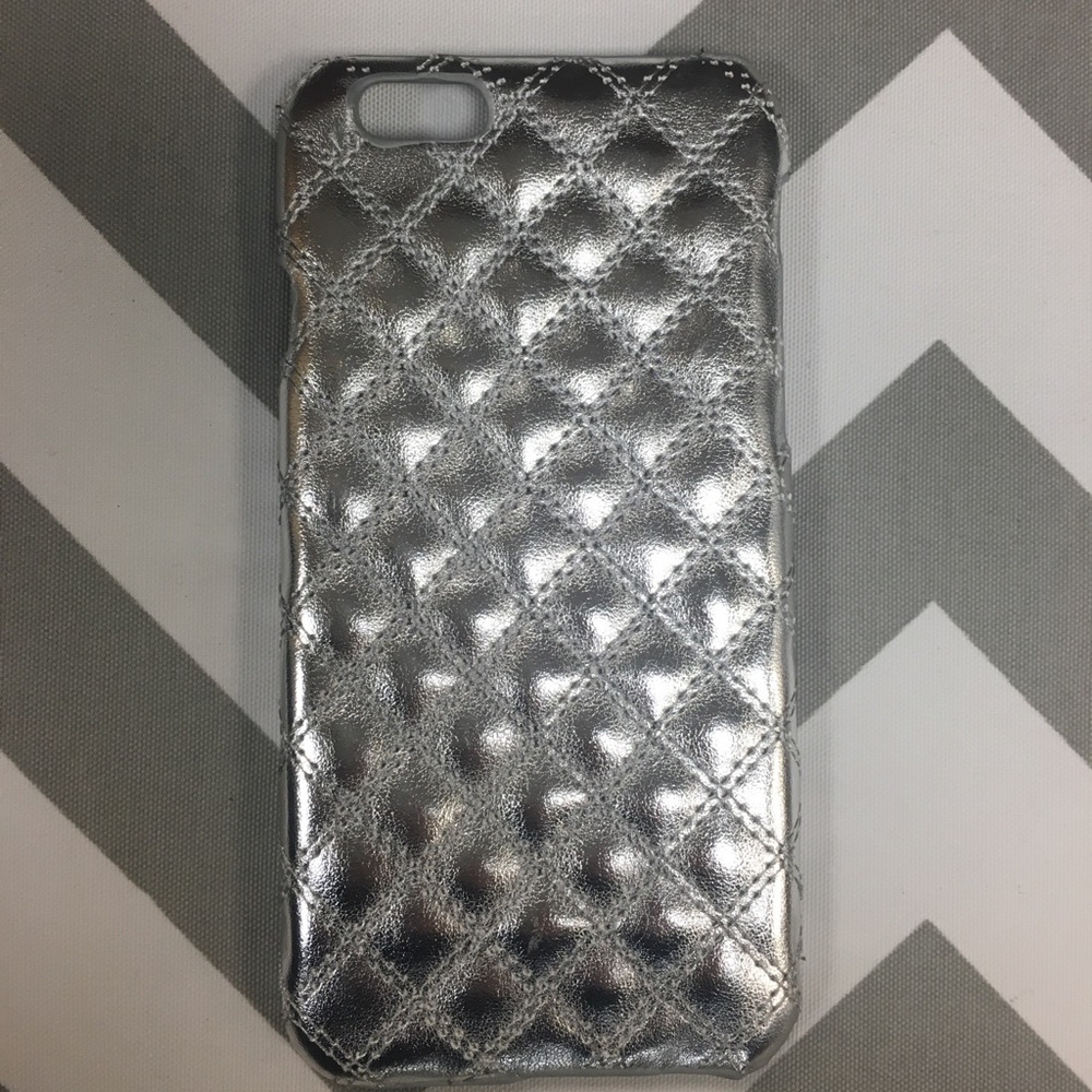 Silver iPhone 6 phone case