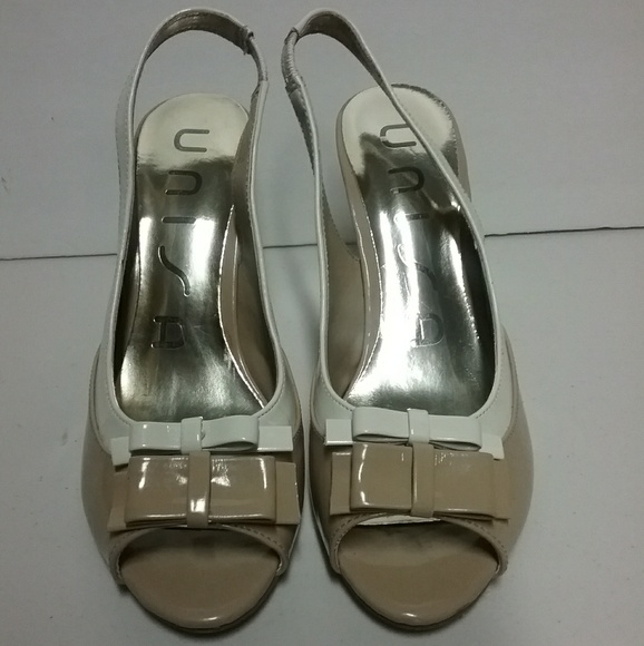 Unisa open toe high heel sling back sandals - Picture 2 of 5