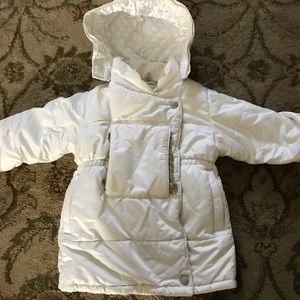 Girls Baby Gap Pearl While Down Coat