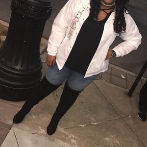 Knee highs boots for plus size