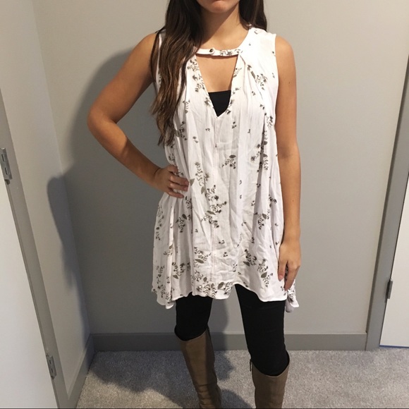 ❌SOLD❌ NWT Free People Flowy Shirt - Picture 6 of 8