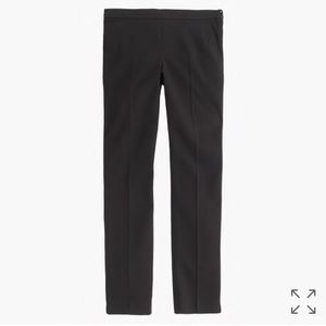 J.Crew Martie slim crop black pant!