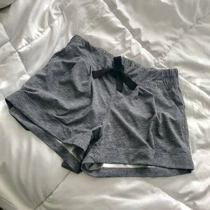Lululemon gray shorts. 6