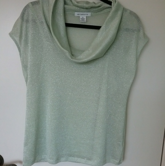 Liz Claiborne sparkly blouse - Picture 2 of 6