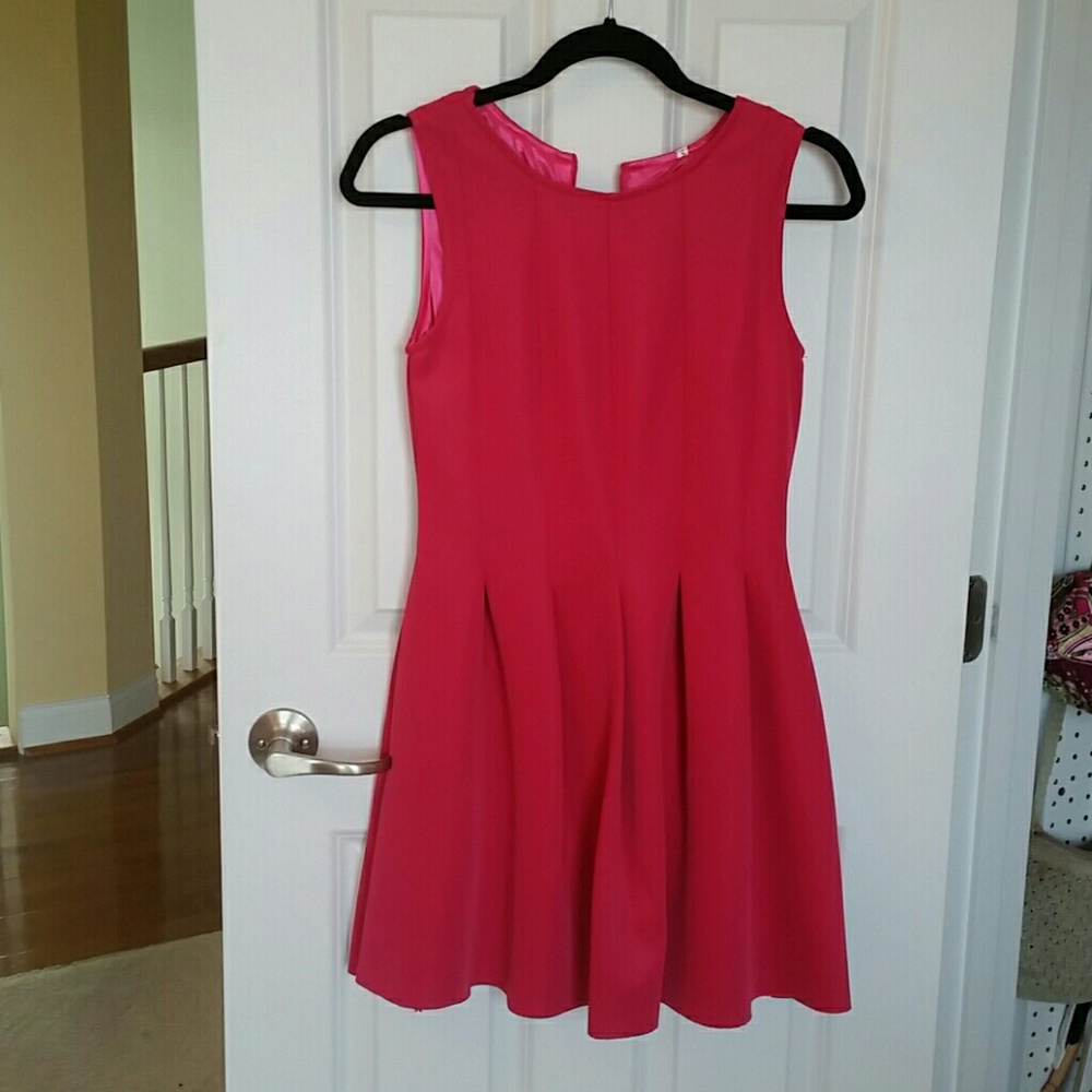 Hot Pink Mini Dress
