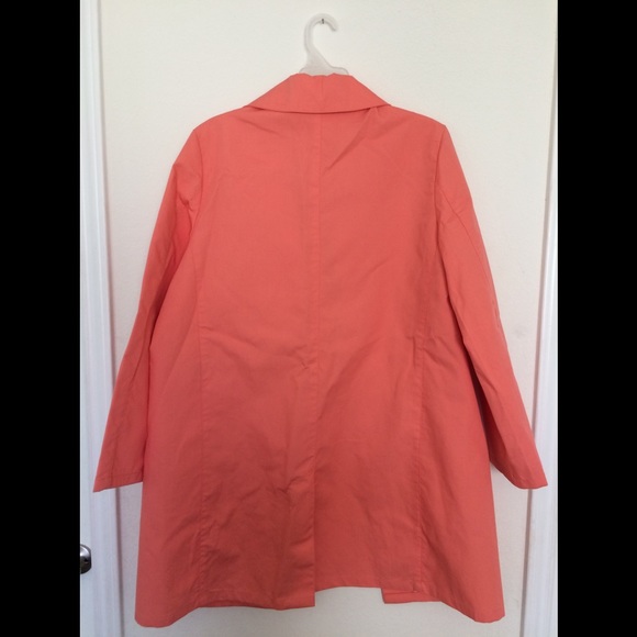 🍁 Coral Lab Coat Size M NWOT - Picture 3 of 3