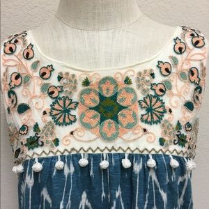 Anthropologie Floreat size M tunic top - pockets!