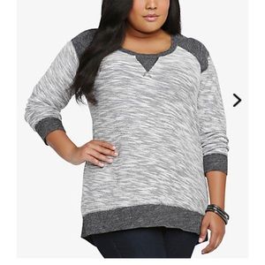 Torrid Raglan sweater