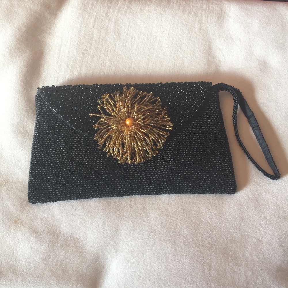 Beautiful beaded wristlet