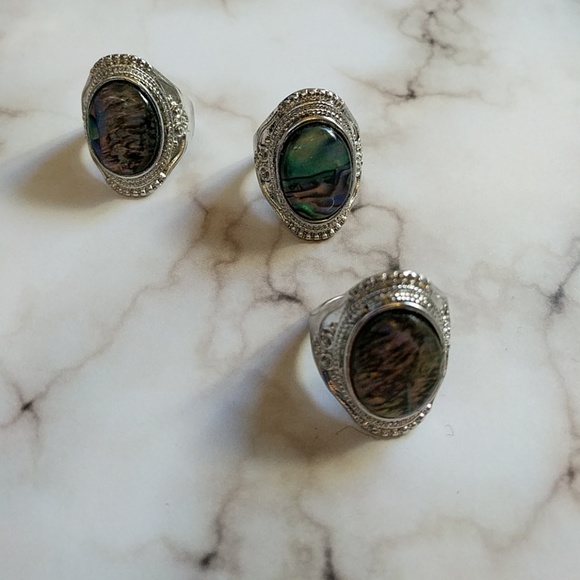 *Last One* Moonstone 925 Sterling Silver Ring - Picture 4 of 6