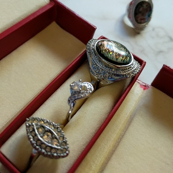 *Last One* Moonstone 925 Sterling Silver Ring - Picture 6 of 6