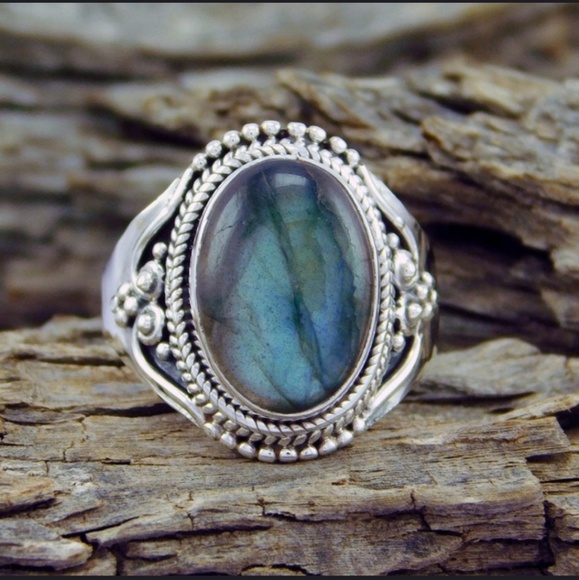 Jewelry - *Last One* Moonstone 925 Sterling Silver Ring