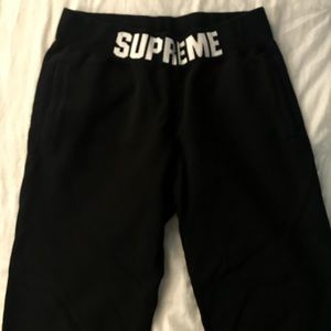 Supreme Ribbed Sweatpants