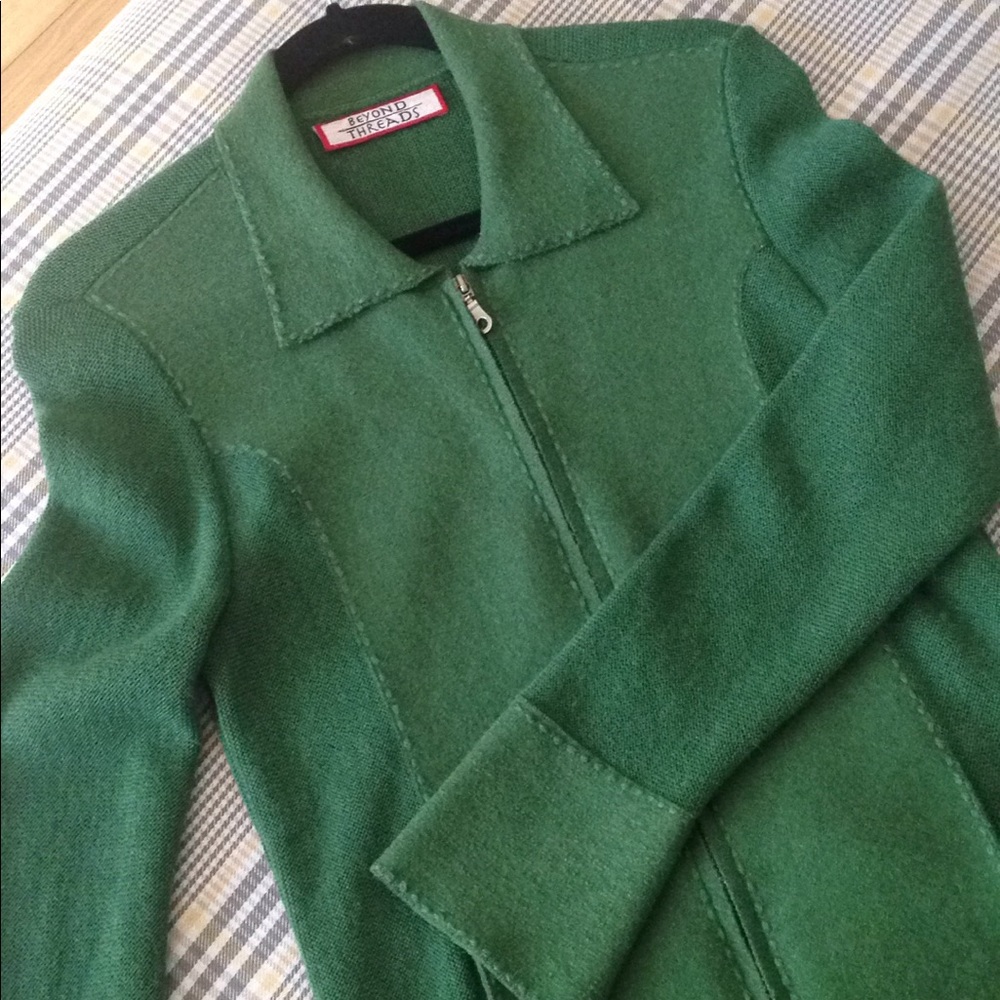 Alpaca Wool-Beautiful Moss Green Sweater