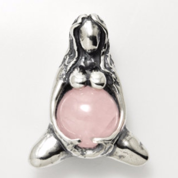 Wellstone Jewelry Jewelry - Goddess Pendant 925 Sterling Silver w/ Rose Quartz