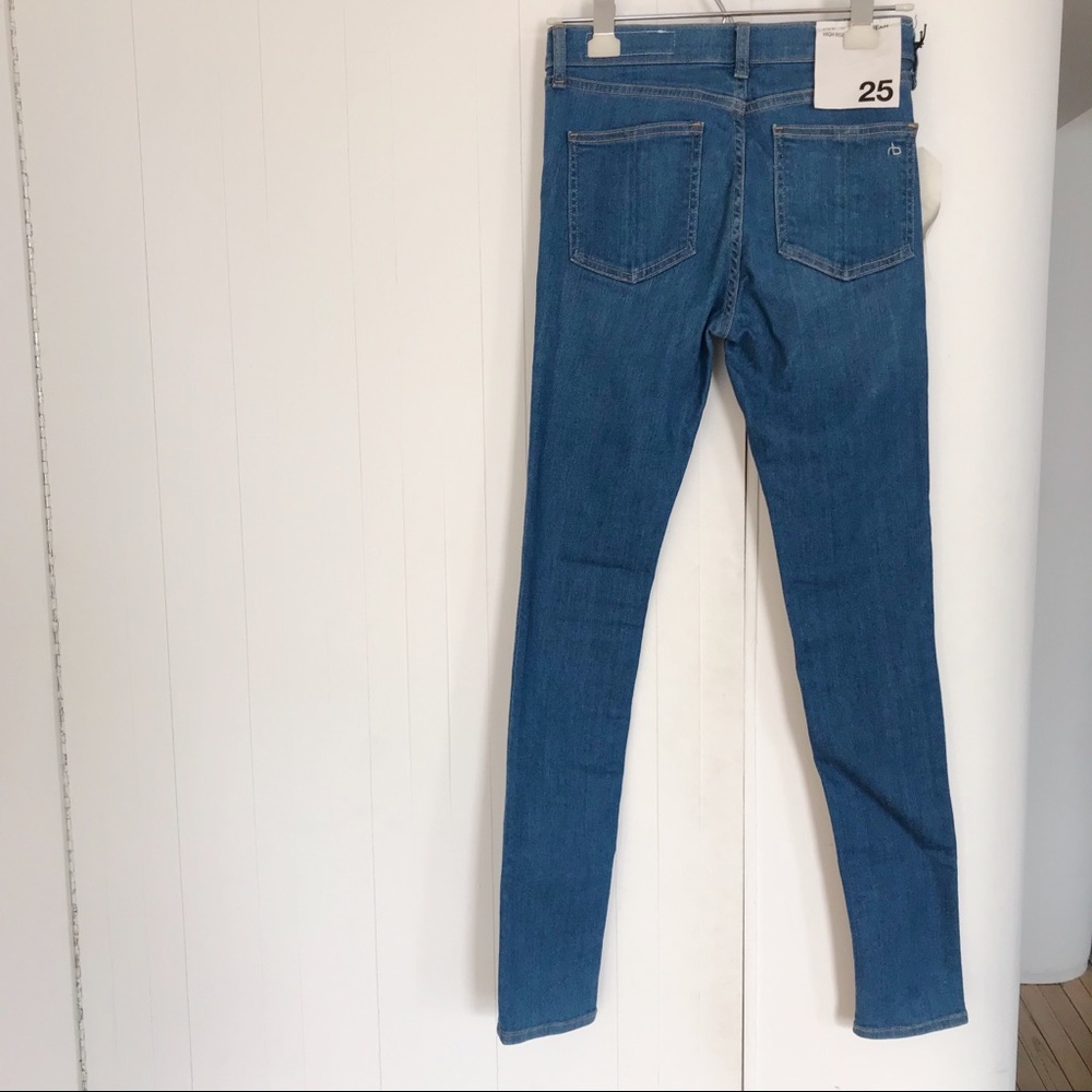 NWT Rag & Bone High Rise (10”) Light Wash Jeans - Picture 4 of 4