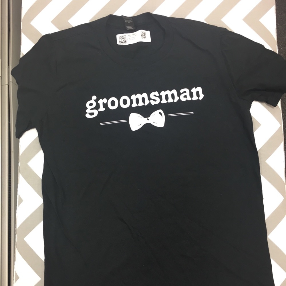 Groomsman t-shirt