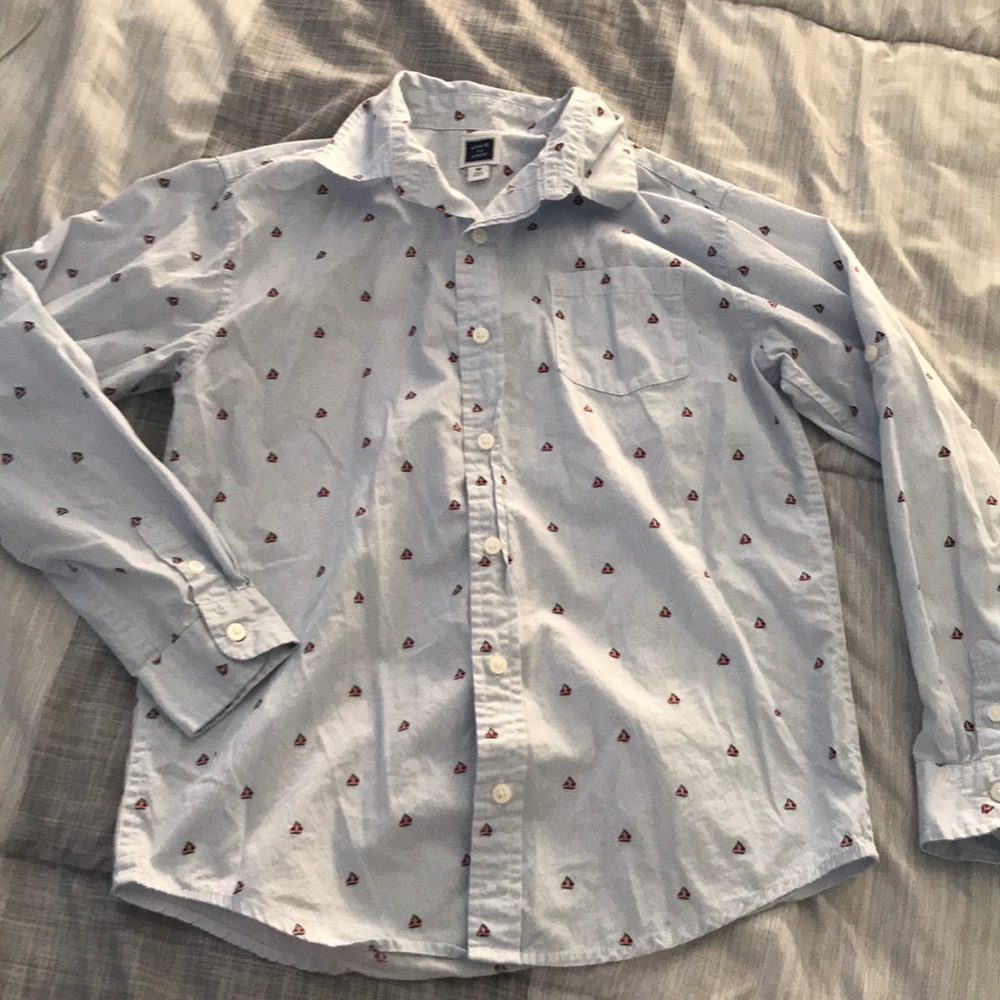 Janie and Jack boys shirt size 10 Used Lot of 2!!