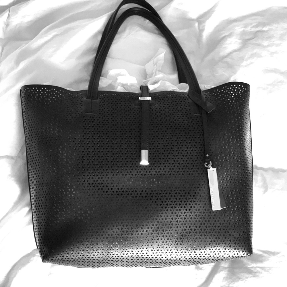 Black Vince Camuto tote