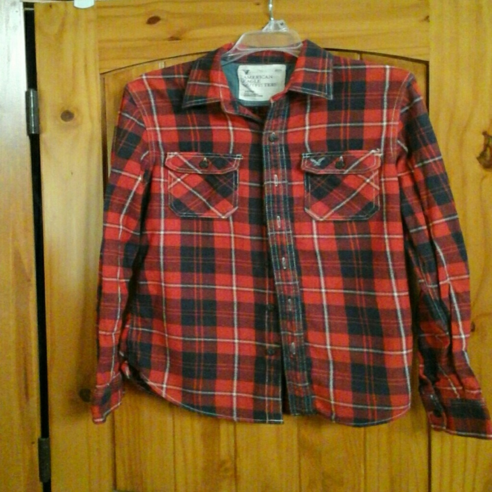 AMERICAN EAGLE FLANNEL SHIRT
