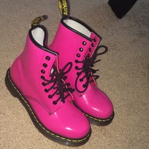 Hot Pink Doc Martens
