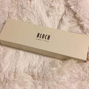 Never used. Black BLOCH ballet shoes size 7.5US