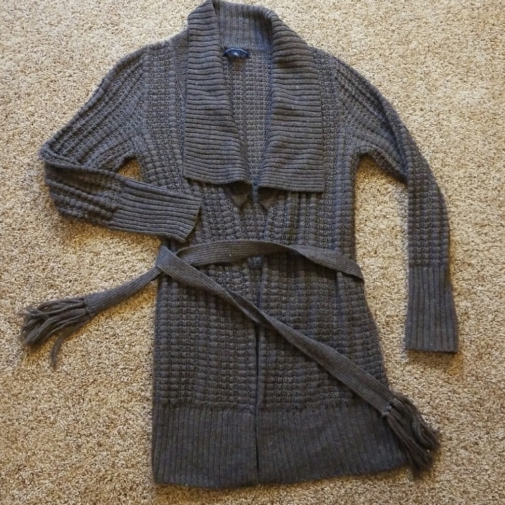 BANANA REPUBLIC tie front cardigan