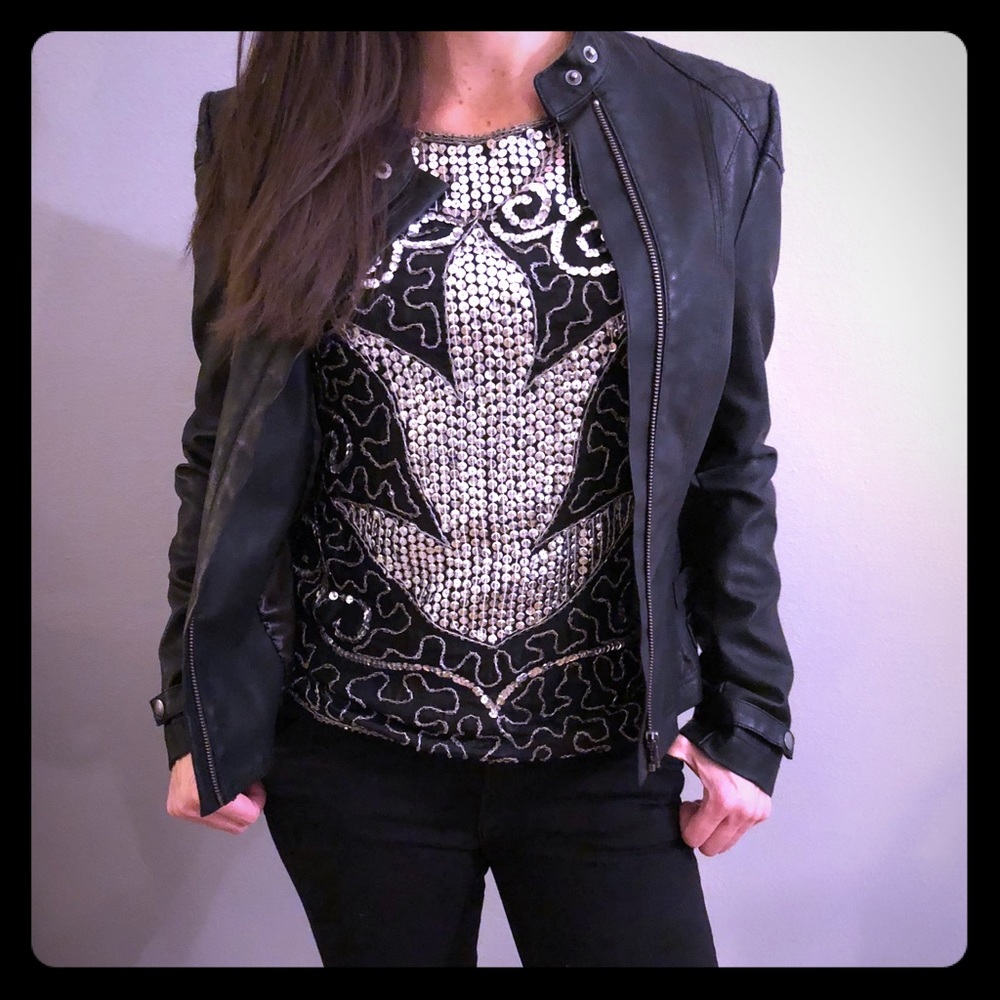 Vintage Sequin Top