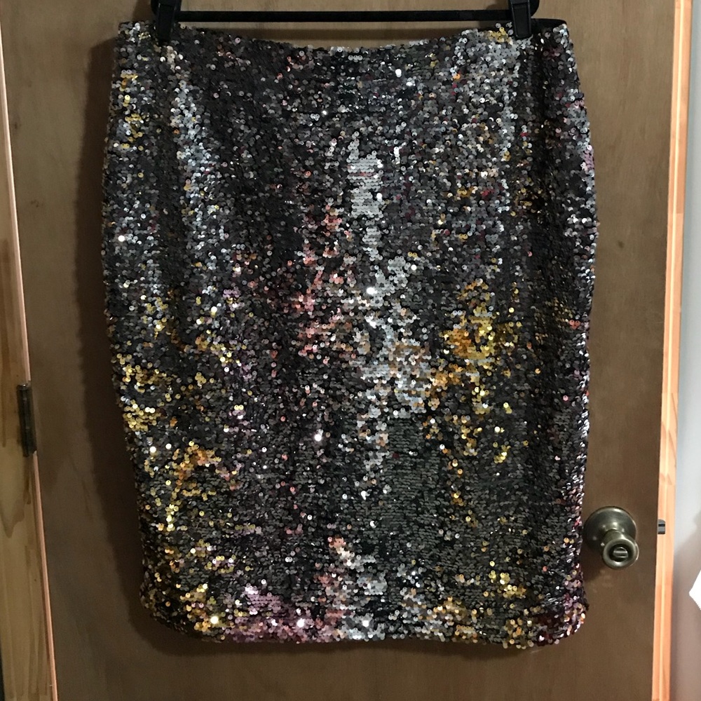 Eloquii Sequin Skirt
