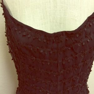 Betsey Johnson black lace dress sz 12 full skirt