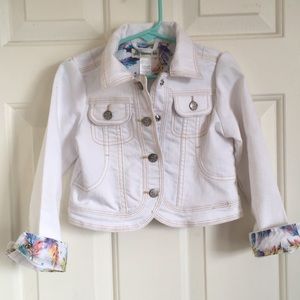 White Jean Jacket