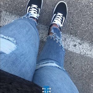 Stylish plus size jeans