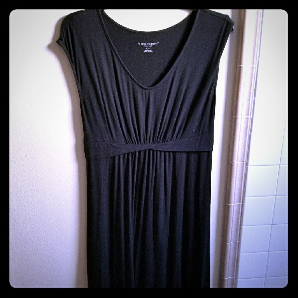 Black Maternity Dress