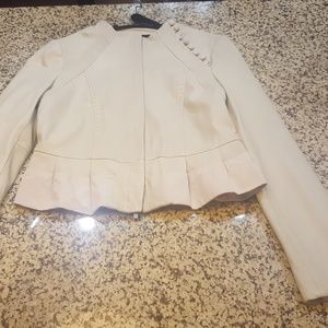 BCBG Maxazria leather jacket