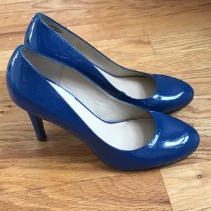 Nine West blue pumps size 8