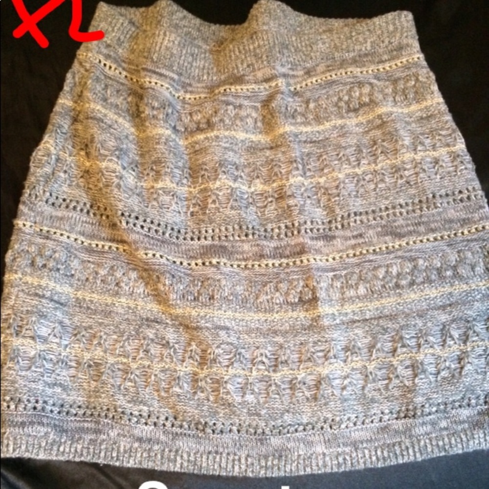 Sweater skirt. Worn once for Christmas pictures