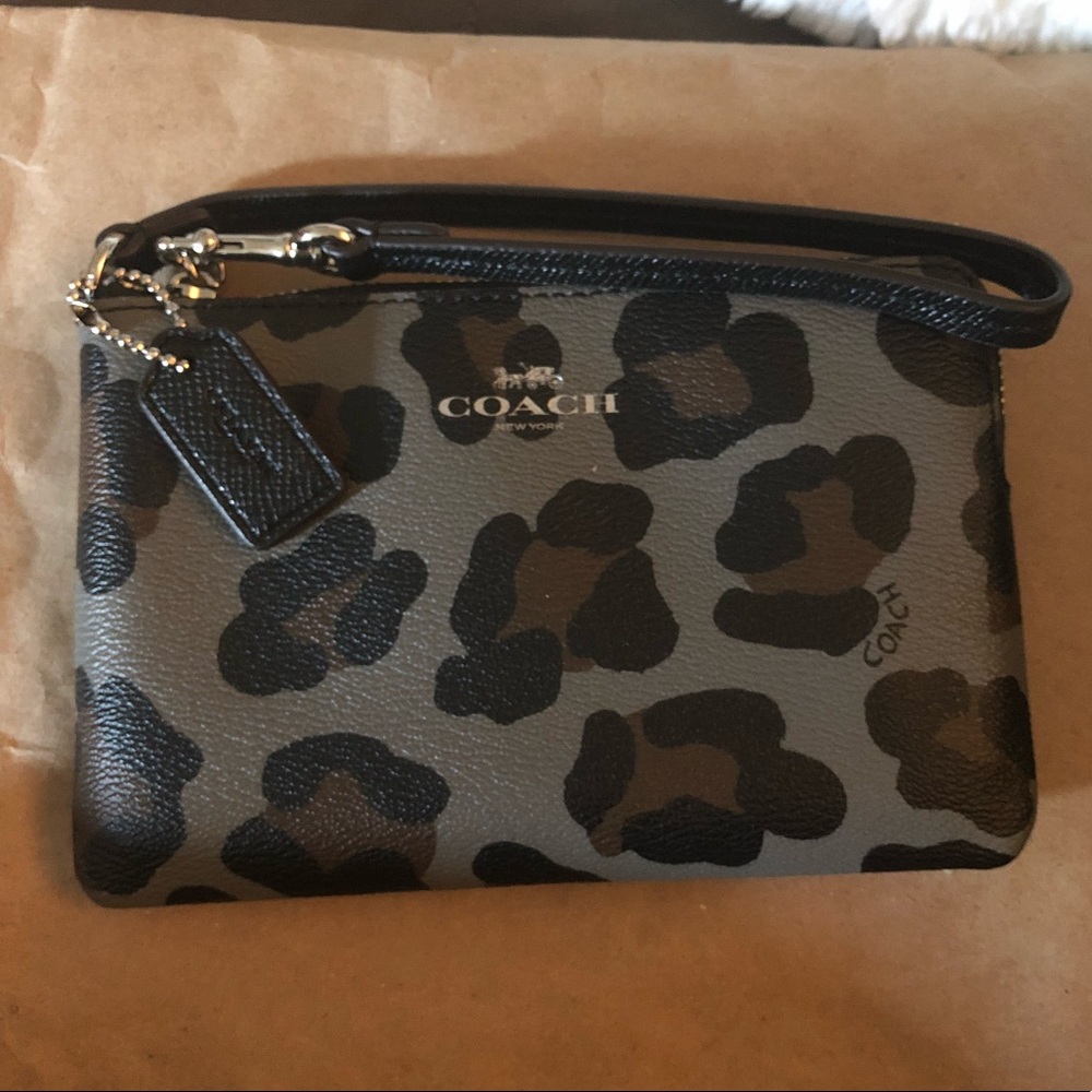 Coach Ocelot Wristlet