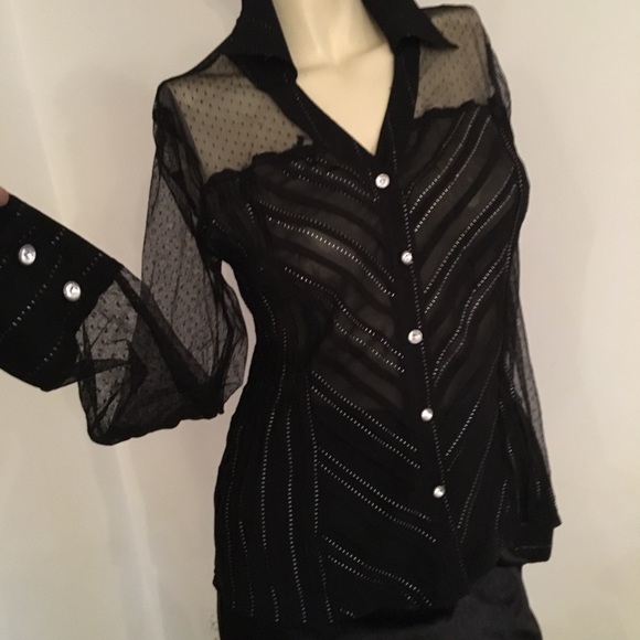 Carina fancy button down - Picture 1 of 8