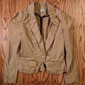 Anthropologie LIL brown Blazer