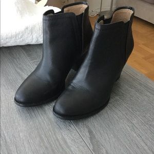 Leather booties by Splendid. Excellent condition!