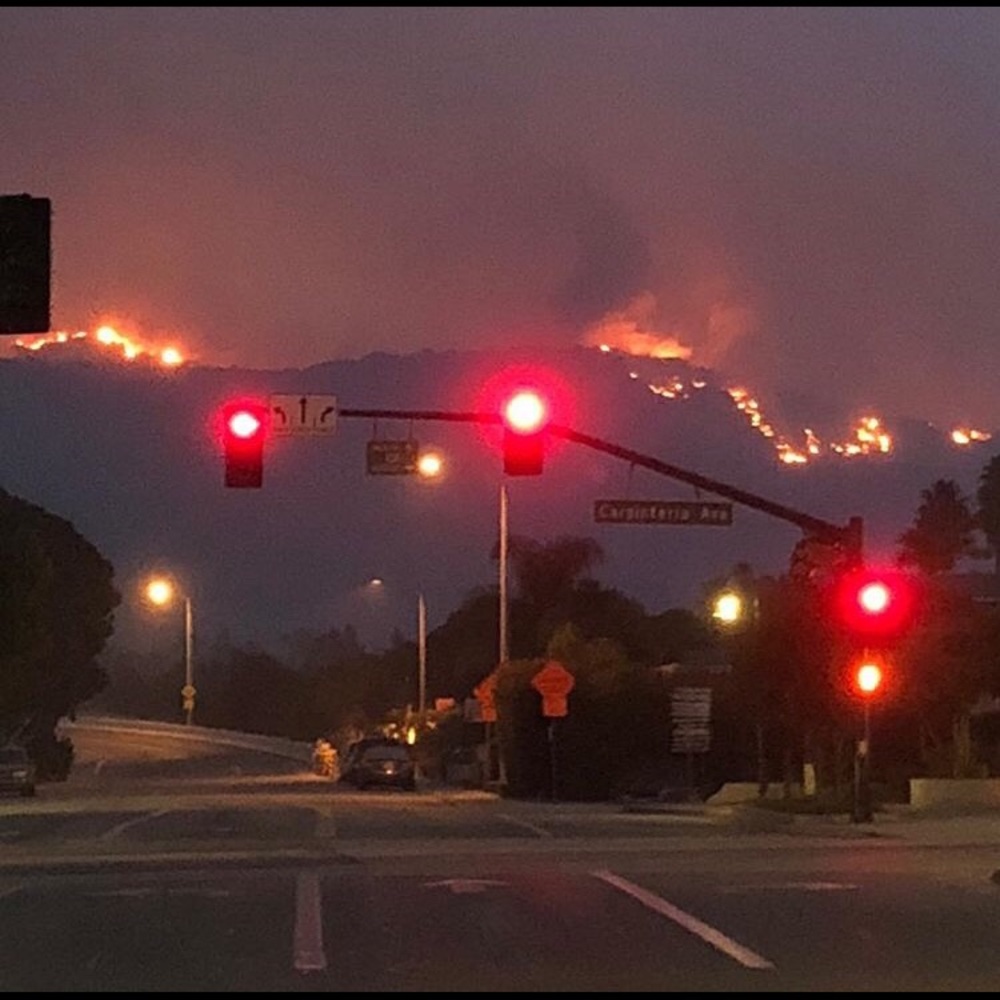 ThomasFire. CA lululemon stores taking donations