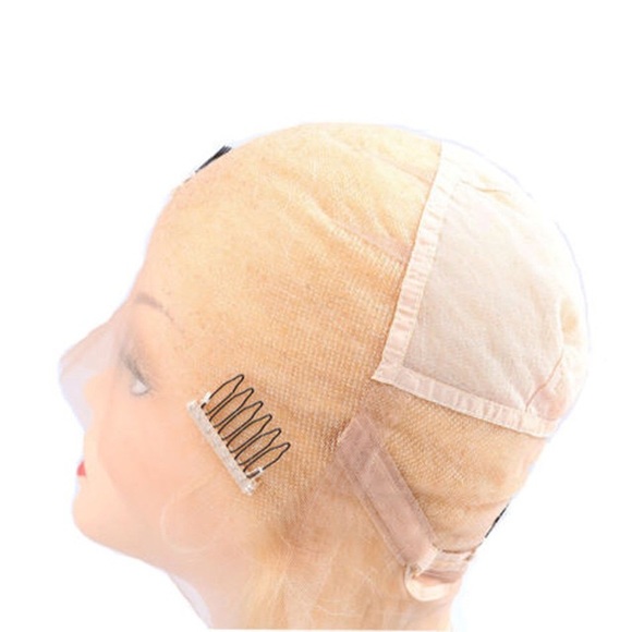 Indian remy Blonde Full Lace Straight Wig 130% - Picture 5 of 6