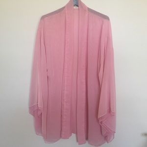 VICTORIA SECRET -SILK KIMONO IN PINK