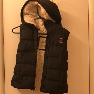 This is a Hollister coat vest