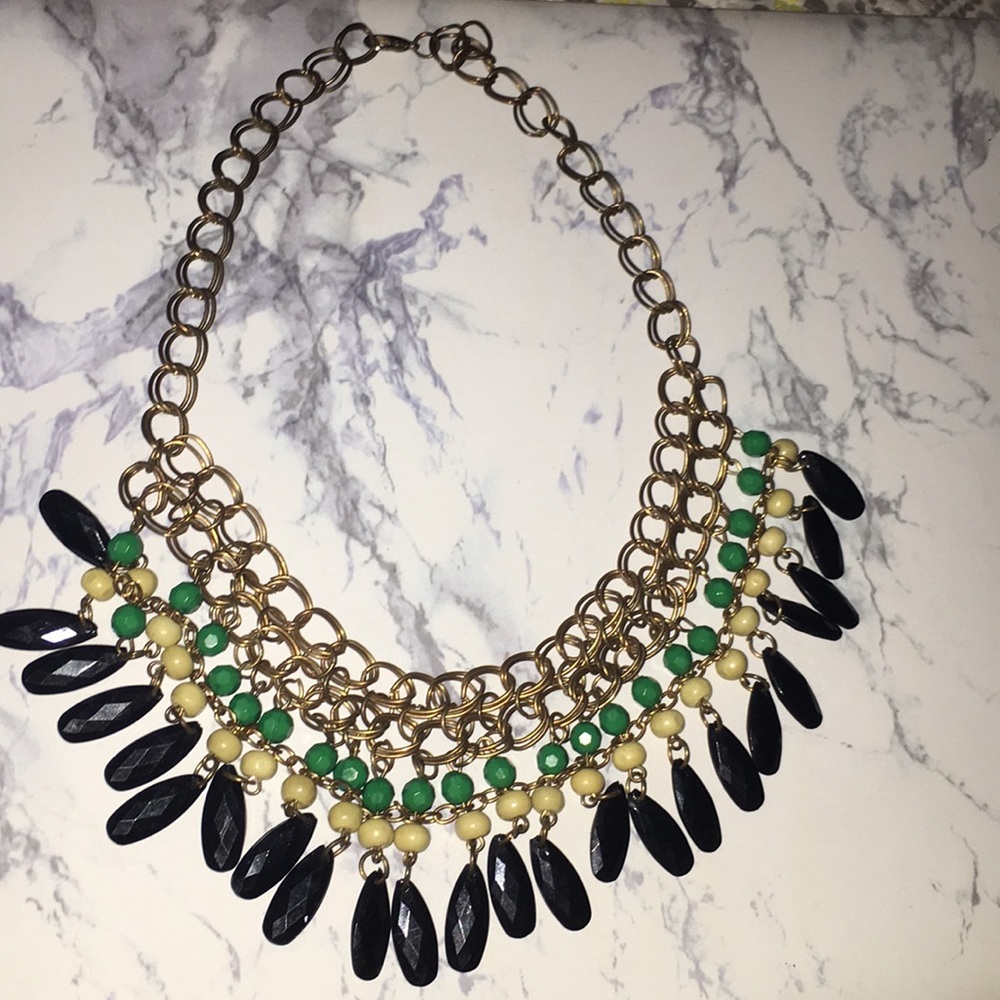 Teal Statement Necklace